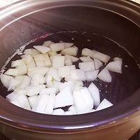 #少盐饮食 轻松生活#红枣雪梨西米羹的做法图解3