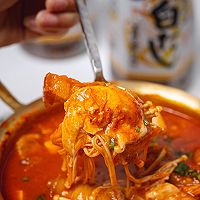 韩式五花肉辣白菜大酱汤的做法图解14