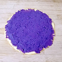 紫薯鸡蛋卷#柏翠辅食节–辅食添加#的做法图解8