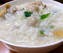 葱香排骨香芋粥的做法