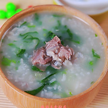 肉骨头青菜粥