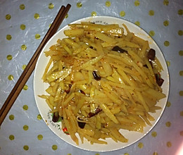 酸辣土豆丝的做法