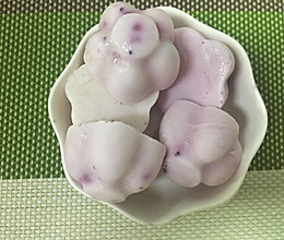 酸奶蓝莓酱冰块的做法