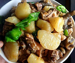 土豆炖小鸡的做法