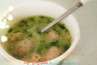 婴儿辅食（牛肉丸）