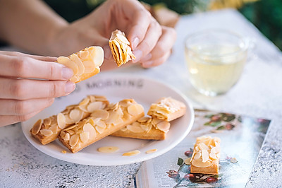 杏仁千层酥—不用包裹黄油的酥皮，更简单！