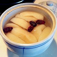 象牙丝炖雪梨的做法图解1