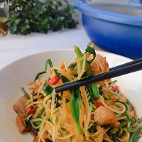 肉炒豆芽的做法图解10
