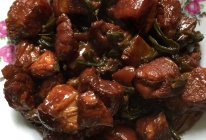 五花肉炖干豇豆的做法