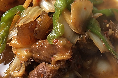 牛肉烧白菜