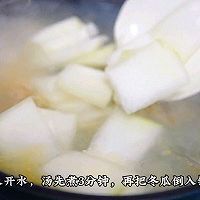#刘畊宏女孩减脂饮食#汤汁奶白，鲜美可口刷脂冬瓜汤！的做法图解4