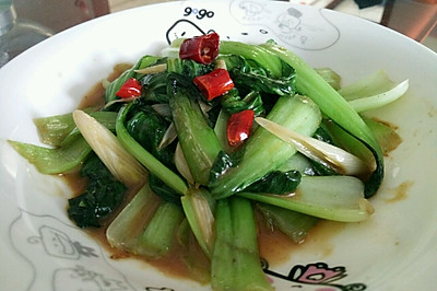 清炒油菜