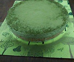 抹茶慕斯蛋糕（8寸）的做法