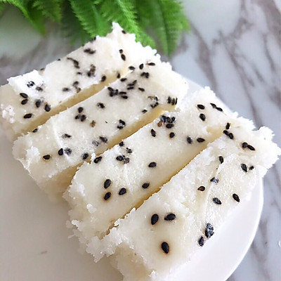宝宝辅食食谱   胚芽米山药糕