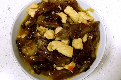 茄子鸡丁
