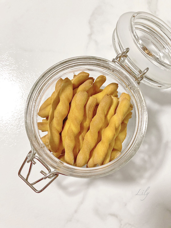 「健康的宝宝小零食～南瓜磨牙棒」