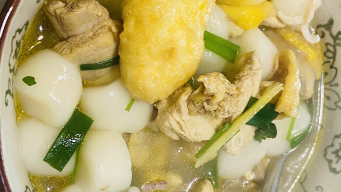 料足美味咸汤圆