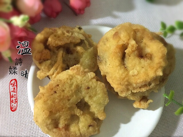 炸藕盒的做法
