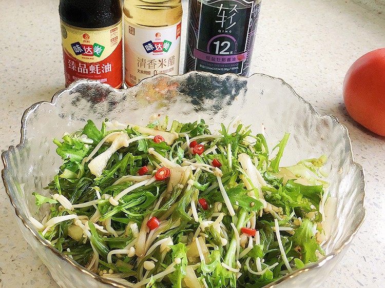 凉拌龙须菜的做法