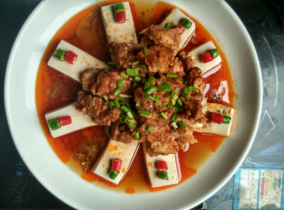 珍妮特之随心写: 咸菜豆腐排骨汤 Salted Vegetable Soup with Tofu and Pork Ribs