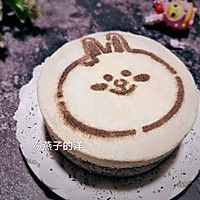 #好吃不上火#【蒸】黑米兔兔双色蒸蛋糕的做法图解18