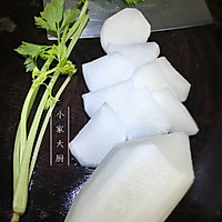 牛筋丸白萝卜汤的做法图解2