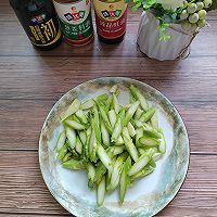 芦笋炒肉的做法图解3