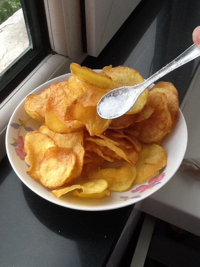 香酥炸土豆片（最简易，最好懂）的做法