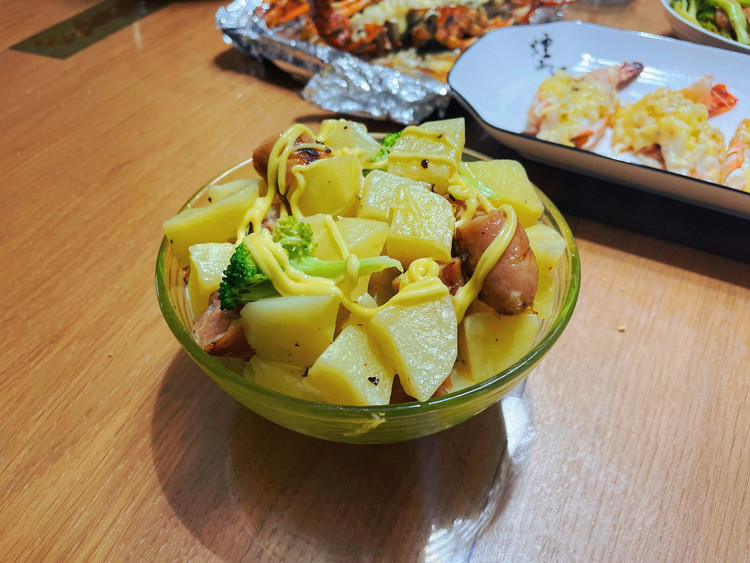 烤肠土豆沙拉的做法
