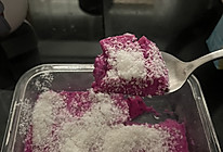 火龙果椰丝奶冻的做法