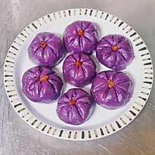 紫薯夹心糯米糕