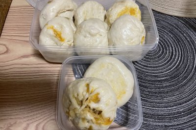 土豆丝陷（豆腐馅）包子