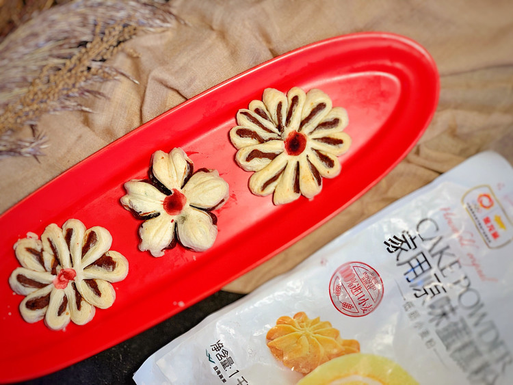 中式酥点桃花酥的做法