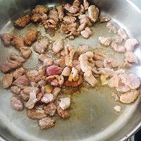 蒜苔炒肉的做法图解3