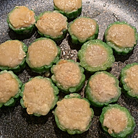 苦瓜酿肉的做法图解7