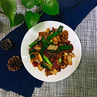 蒜苗回锅肉的做法图解9