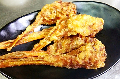 黄金椒盐鸭下巴