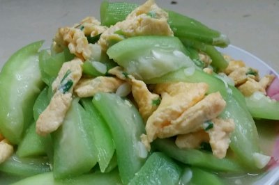 鸡蛋丝瓜