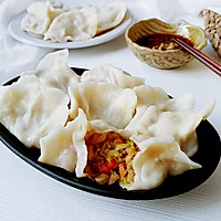 花生白菜杂货饺的做法图解19