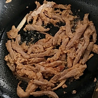 青椒笋尖肉丝的做法图解4