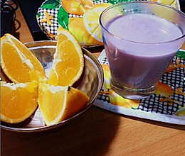 奶香紫薯浆的做法