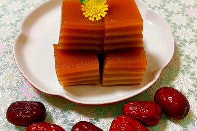 红枣椰汁千层糕
