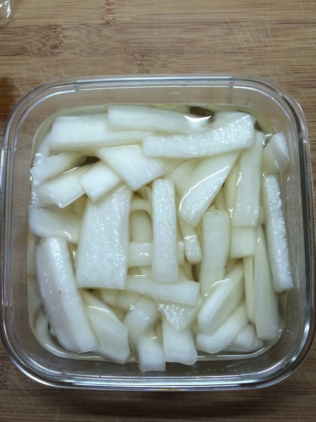 酸甜萝卜的做法