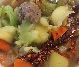 西安肉丸胡辣汤#橄榄中国味 感恩添美味#的做法