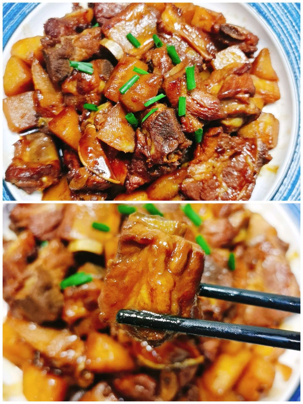 酱香土豆炖排骨