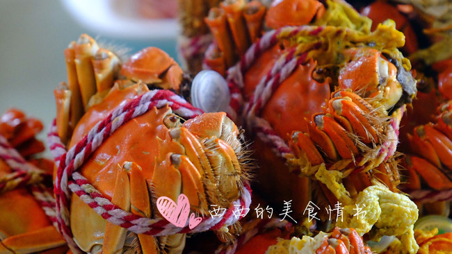 清蒸大闸蟹 @盒马蟹宴（2017年阳澄湖开湖日第一捕）的做法