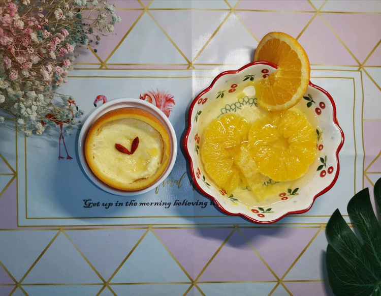 橙子酿&橙子蒸蛋（减脂必备）的做法