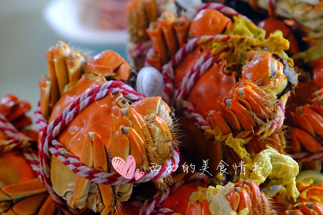 Steamed hairy crab @ box horse crab feast