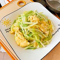 孕妈食谱-蒜黄炒鸡蛋的做法图解8