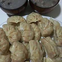 牛肉胡萝卜馅蒸饺